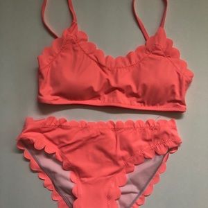 Cupshe coral bikini
